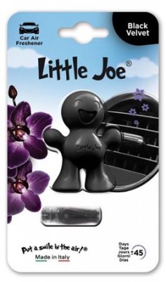 Autóillatosító, szellőzőrácsra, LITTLE JOE "Black Velvet", fekete