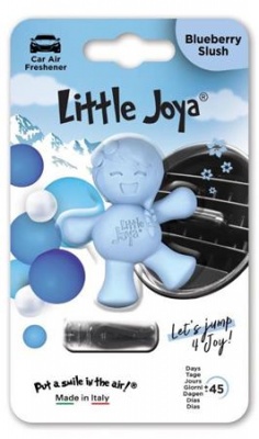 Autóillatosító, szellőzőrácsra, LITTLE JOYA "Blueberry Slush", v. kék