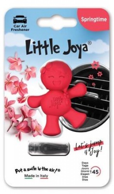 Autóillatosító, szellőzőrácsra, LITTLE JOYA "Springtime", piros