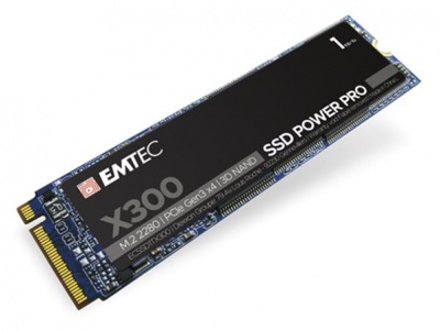 SSD (belső memória), 1TB, M2 NVMe, 3300/2200 MB/s, EMTEC "X300"