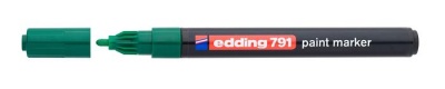 Lakkmarker, 1-2 mm, EDDING "791", zöld